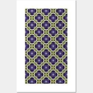 Violet Tessellation Posters and Art